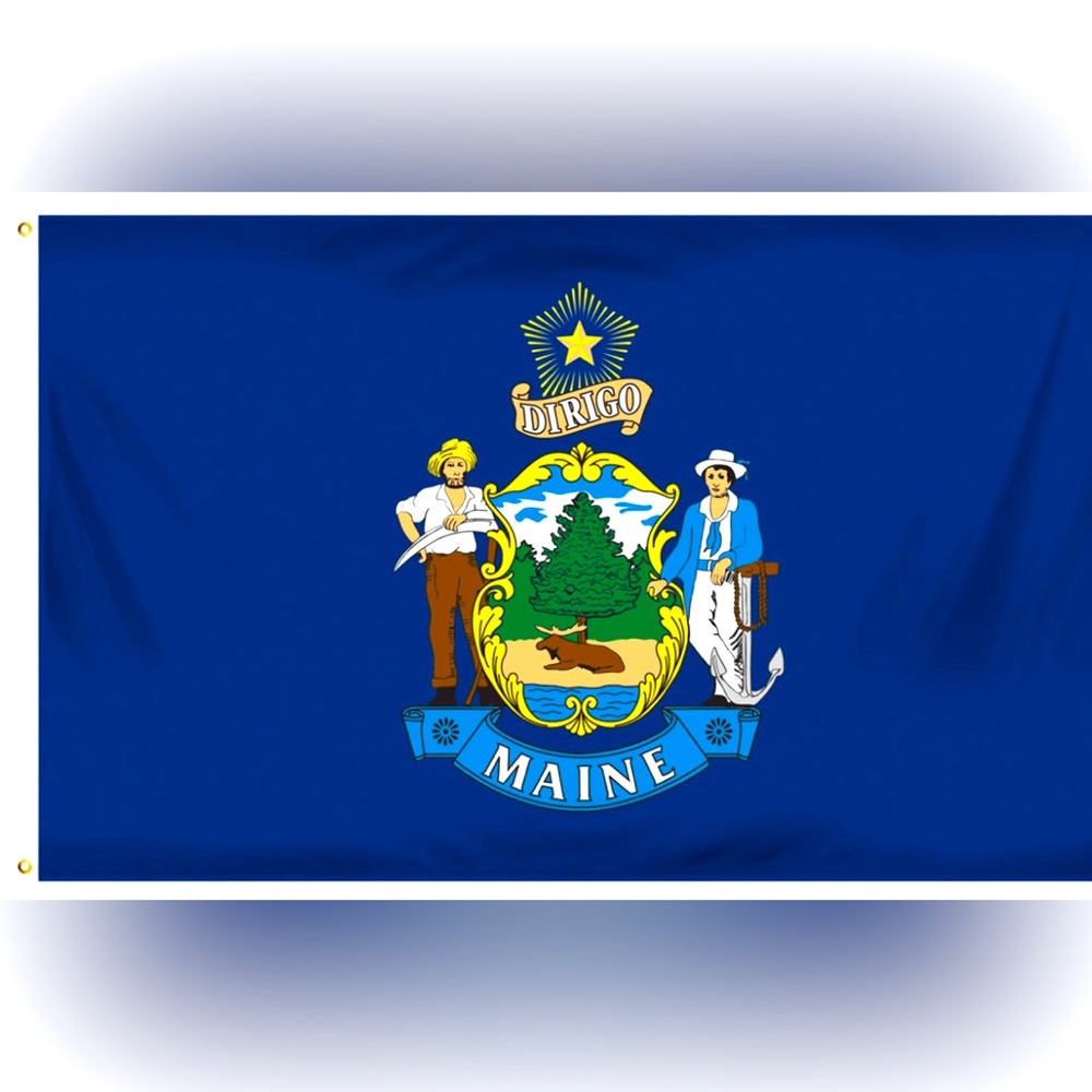 Maine State Flag